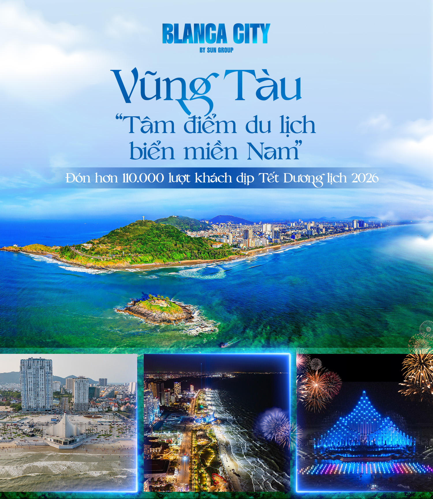 Vũng Tàu tâm điểm du lịch biển miền Nam