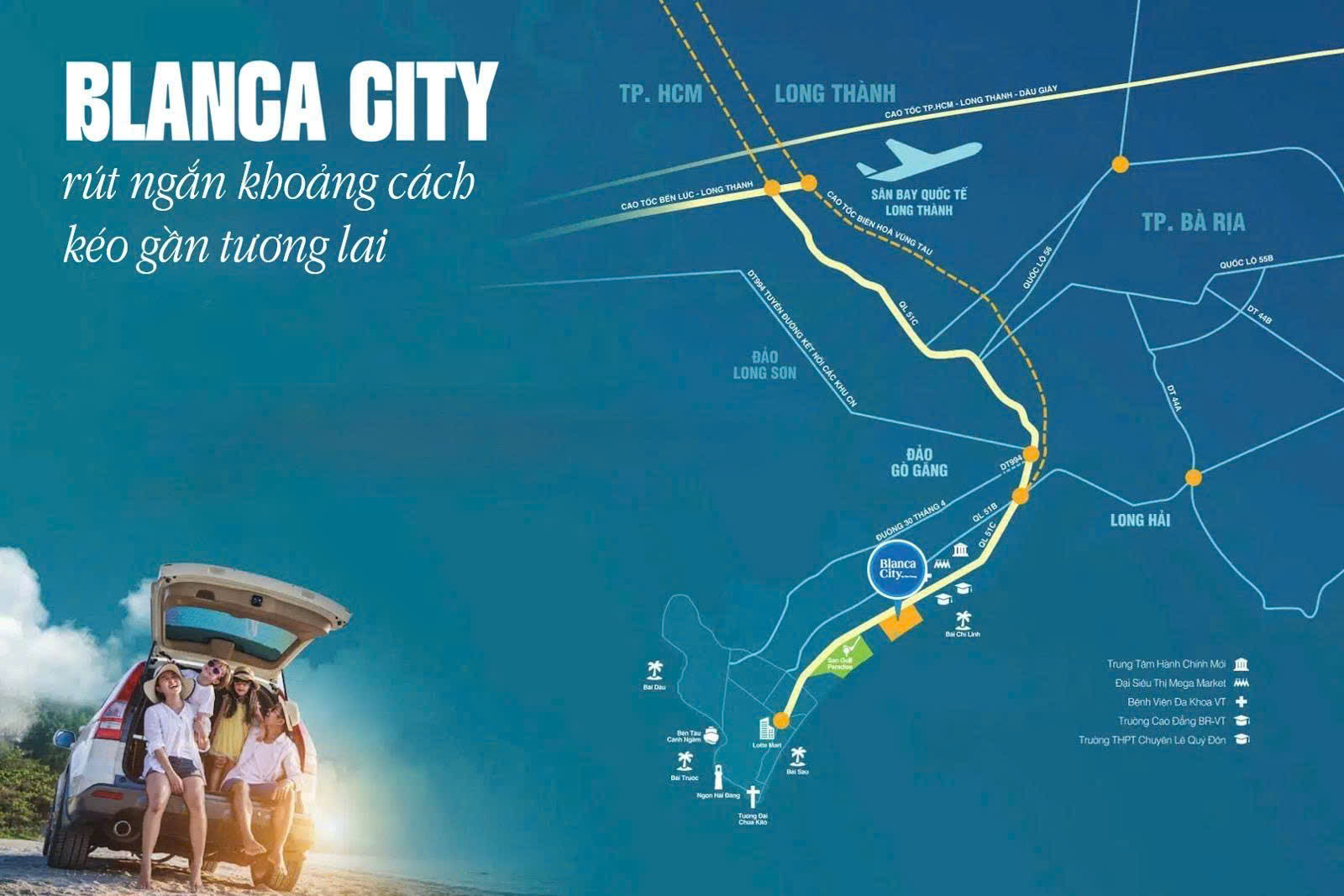 Blanca City - Rút ngắn khoảng cách, kéo gần tương lai. 